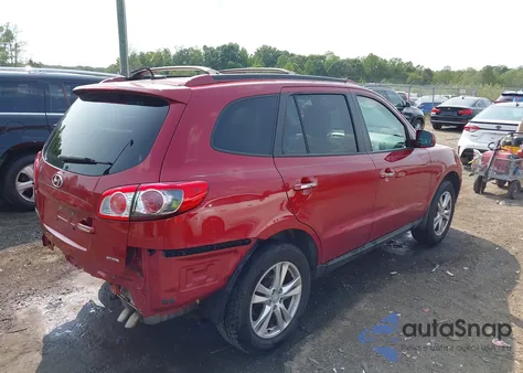 2012 Hyundai Santa Fe Limited V6 из США, поврежденный, VIN 5XYZK4AG7CG132966